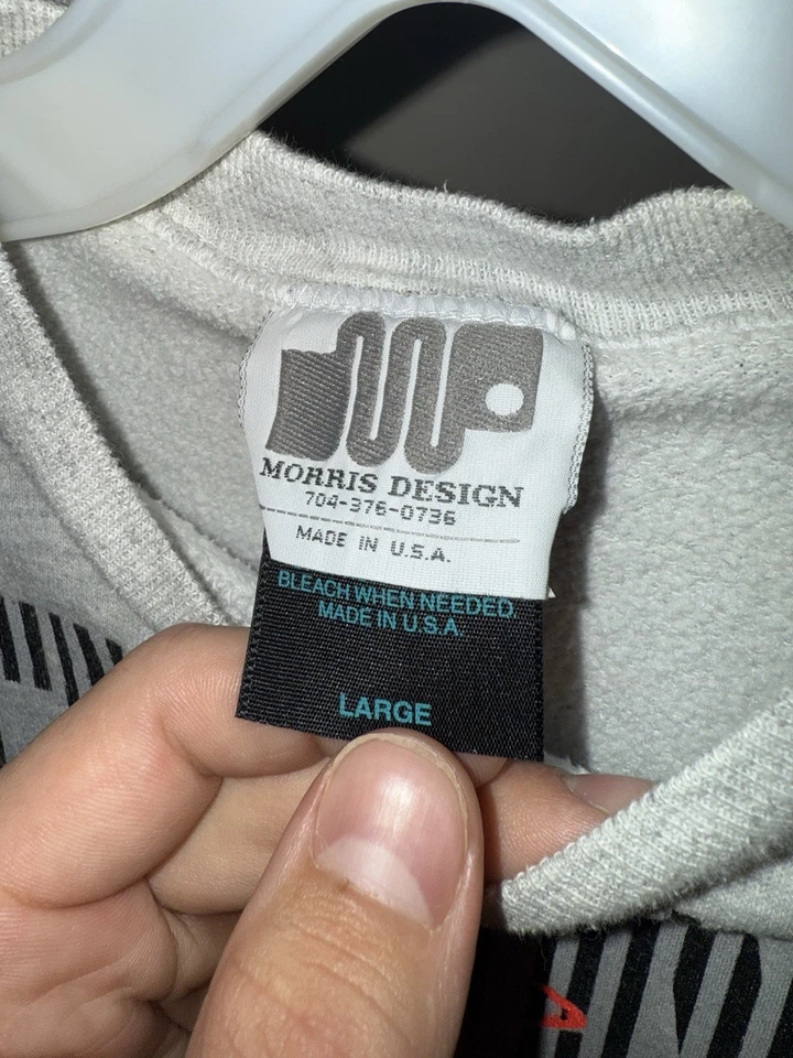 De colección Darrel Waltrip 1993 “Piensa rápido” NASCAR #17 cuello redondo grande Foto 3 de 4