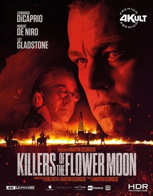 Blu-Ray 4K Uhd - Killers Of The Flower Moon (4K Ultra HD+Blu-Ray Hd+Poster) 2023
