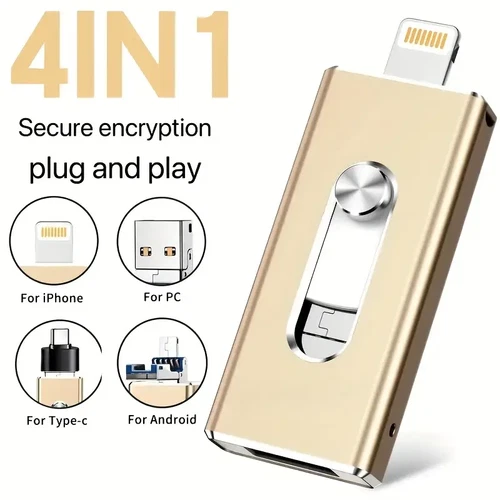 USB-Flash-Laufwerk 3.0 1TB 2TB Memory Stick Speicherdateien Fotos Videos Backup