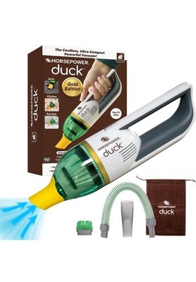 Horsepower Duck Cordless, Ultra-Compact, Powerful Vacuum R1-4924 As Seen On-TV