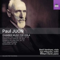 Audio Cd - Paul Juon - Chamber Music For Viola - Toccata Classics -D- Neu