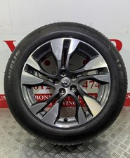 GENUINE VAUXHALL GRANDLAND X 18” 7.5J GREY DIAMOND CUT ALLOY WHEEL YP00063880