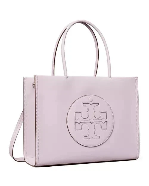 $300. Bolso de hombro pequeño para mujer Tory Burch Ella púrpura jaspeado Foto 3 de 4