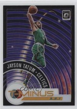 2020-21 Panini Donruss Optic T-Minus 3 2 1 Purple Prizm Jayson Tatum #11 18jt
