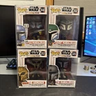 Funko Pop! Vinyl: Star Wars The Mandalorian Lot of 4 The Armorer Covert Heavy