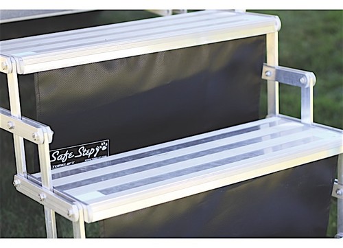 Torklift A7602 SafeStep Canvas Black Entry Step Riser Guard - Picture 1 of 3