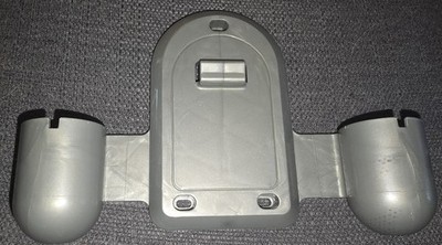 Marke: Laresar. Elite 1 Modell. Graue Wandmontageplatte. Akku Staubsauger Zubehör.