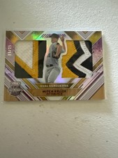 mitch keller 2018 elite extra edition dual silhouettes /25