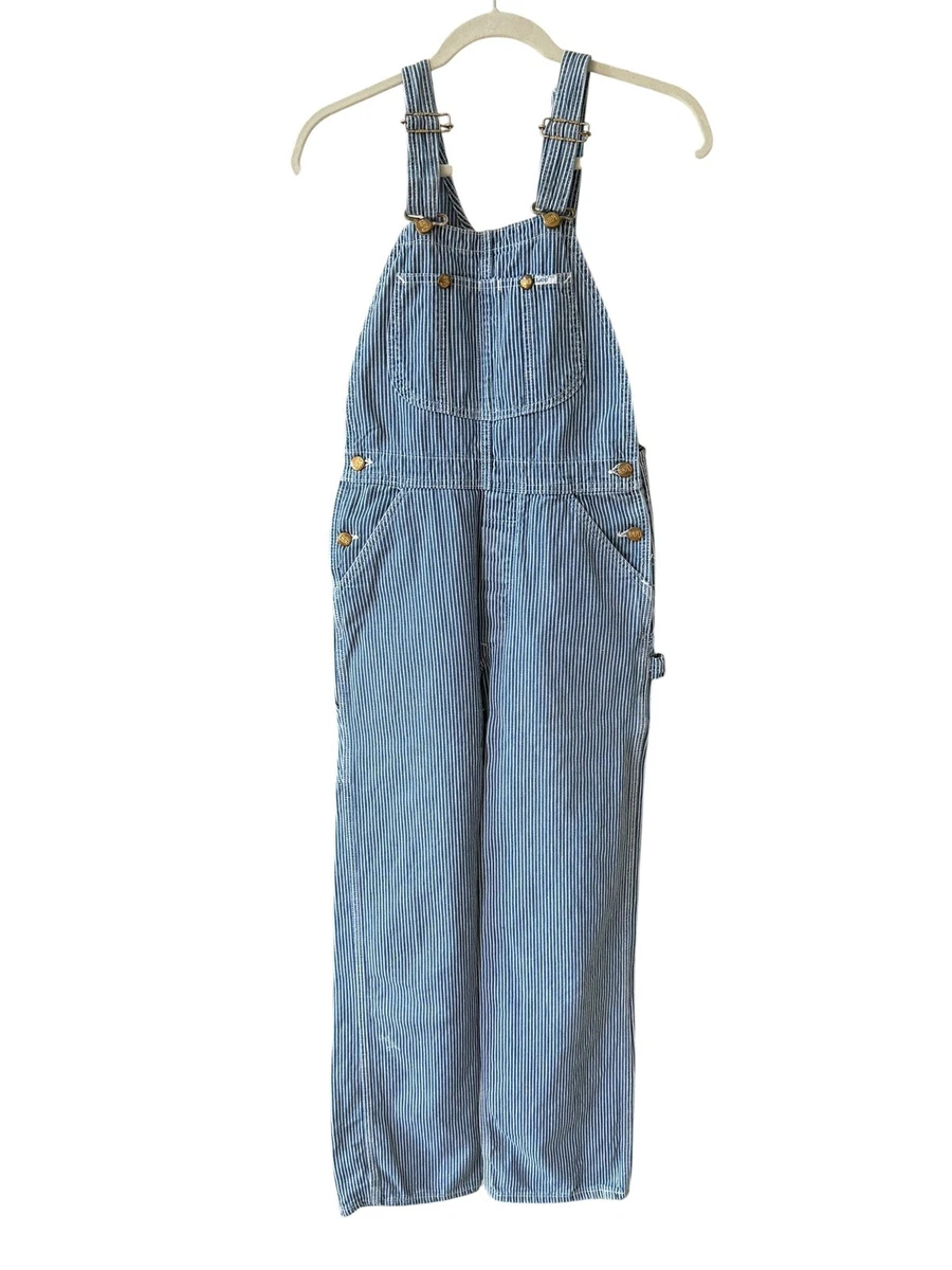 Hickory Stripe Overalls In Men's Vintage Jeans for sale | eBay