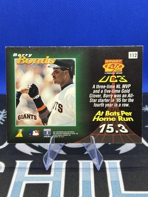 1996 Sportflix #112 Barry Bonds UC3 San Francisco Giants | eBay