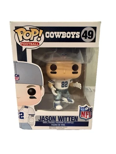 Jason Witten NFL Funko Pop Dallas Cowboys #49 MINOR PACKAGE DAMAGE AS SHOWN