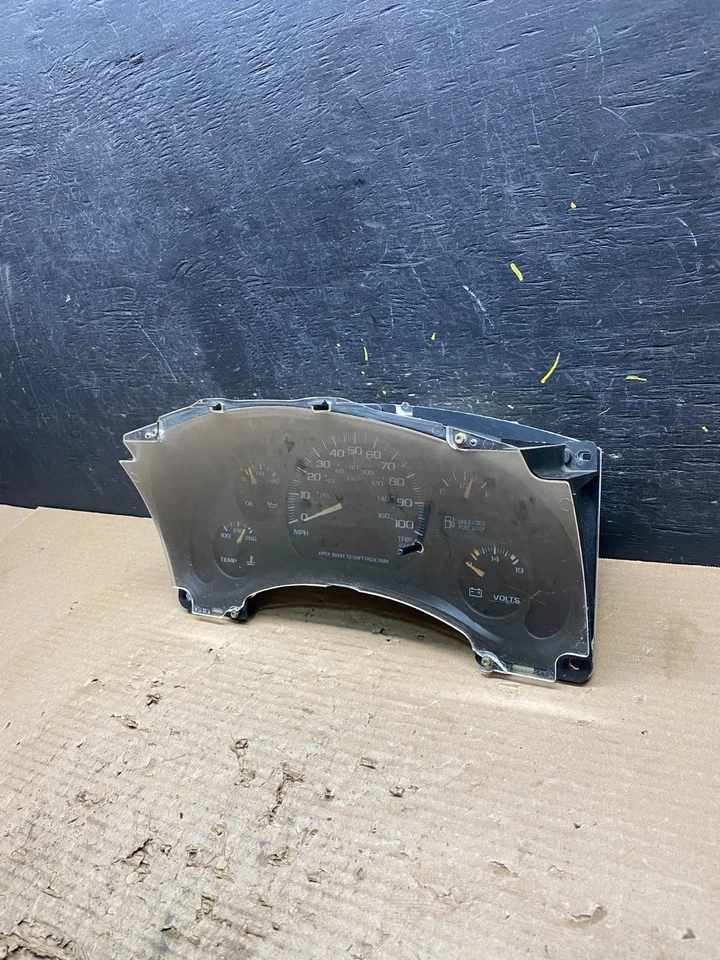 Chevrolet Astro 2000 a 2005 velocímetro calibre clúster ECM S6186 DG Foto 2 de 4