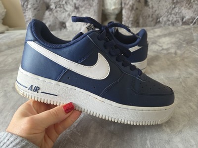 NIKE AIR FORCE '07 MIDNIGHT NAVY TRAINERS MENS SIZE