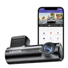 AZDOME 1296P Dash Cam WiFi 24H Parking Mode G-Sensor Small Camera for Car 1080P