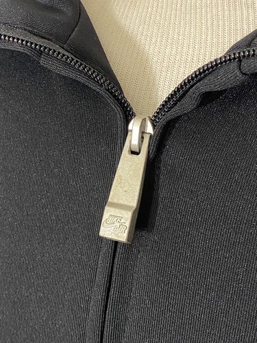 Chaqueta de pista Nike Air 71 03 negra reflectante calentamiento para hombre XL con cremallera completa - Imagen 3 de 12