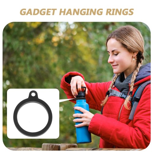 30 Pcs Silicone Hanging Ring Man Anti-lost Gadget Rings Fastening - 第 12/12 張圖片