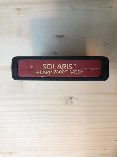 Solaris per ATARI 2600 - Solo Cartuccia - Cartridge Only - Foto 2 di 4