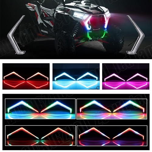 Chasing Color Fang Lights Front Turn Signal Light for RZR XP 1000 Accessories - Bild 8 von 10