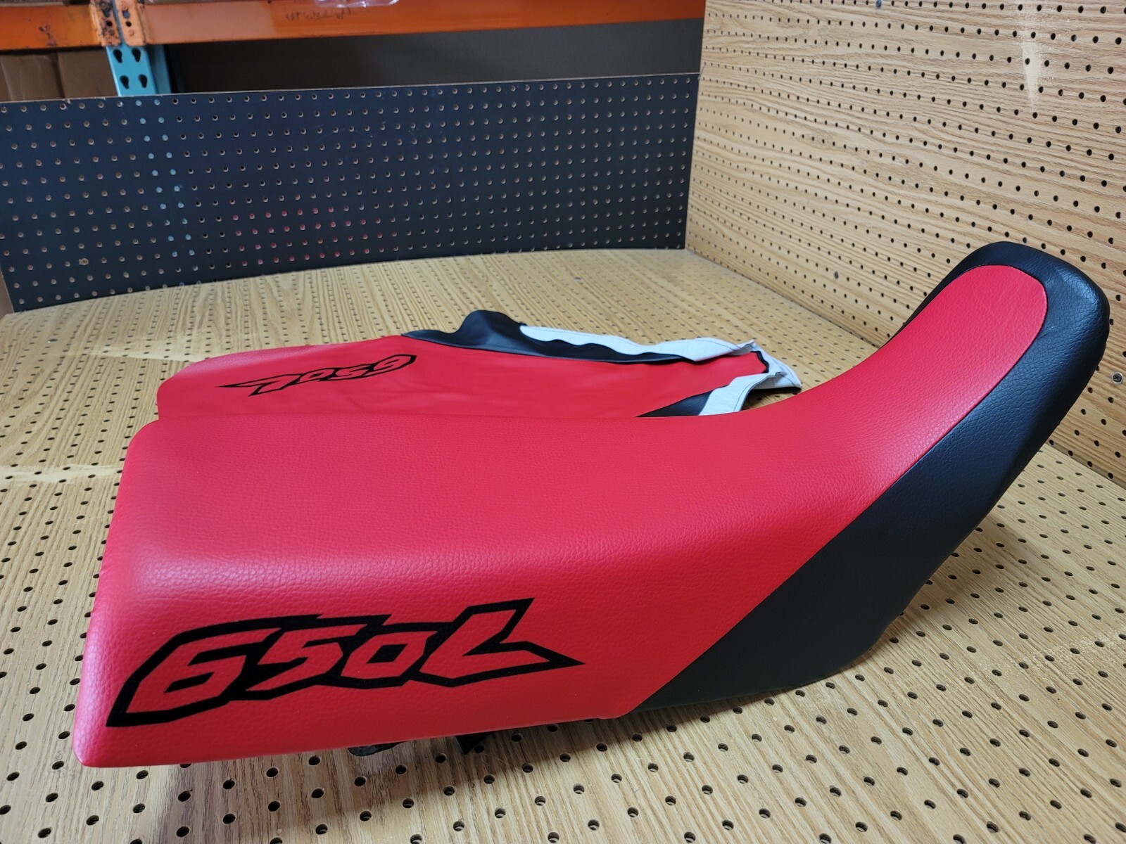 HONDA XR650L SEAT COVER 1998 MODEL (RED AND BLACK) (H*426) eBay