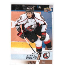 2017-18 CHL Hockey Base Card # 237 Felix Bibeau Rouyn-Noranda Huskies QMJHL