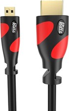 Micro HDMI Cable 3 Feet Micro HDMI to HDMI Adapter Cable Support 4K,1080P,3D