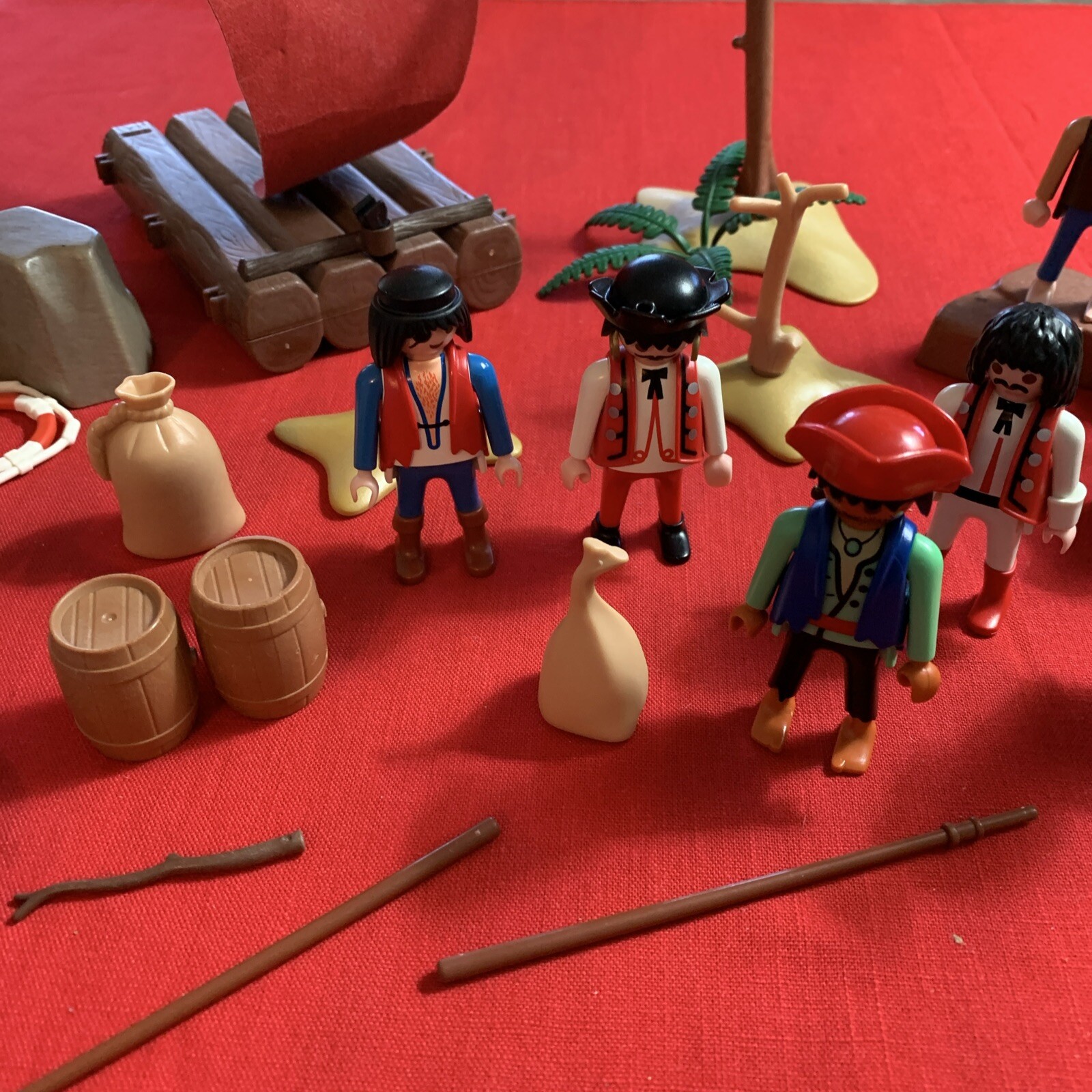 PLAYMOBIL Replacement Parts Lot Figures Accessories Pirate Set Pieces