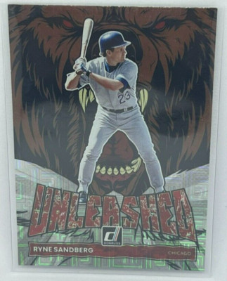 Ryne Sandberg entfesselte Einsatzkarte 2022 Panini Donruss Baseball Nr. UL-18
