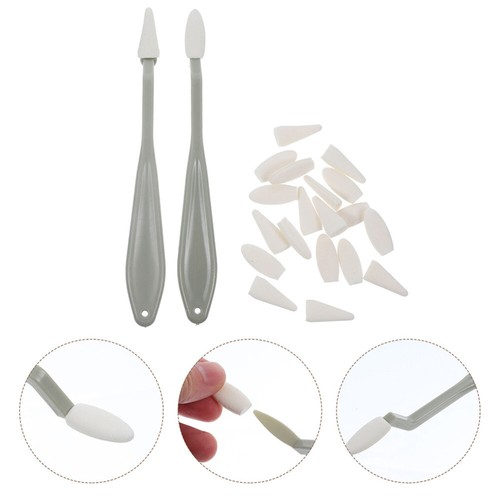 2 Sets Replace Boxed Pen Wiper Paper Blending Stumps for Drawing