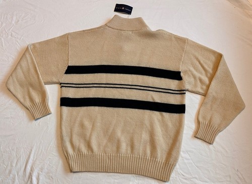 Vintage GANT U.S.A 100% Wool Knitted Jumper Classic Half Zip Sweater NWT Size M - Picture 6 of 9
