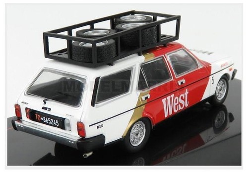 Fiat 131 Panorama 1975 – Assistance Rallye Team Olio Fiat – Miniature IXO 1/43