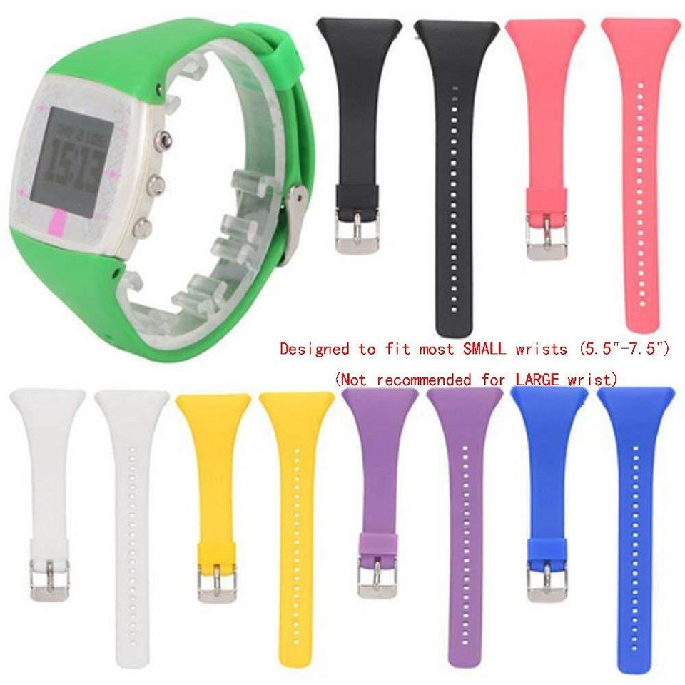 Huabao Cinturino In Silicone Compatibile Con Polar FT4/FT7 – Regolabile, 2 Pezzi, Colori Combinati - 2
