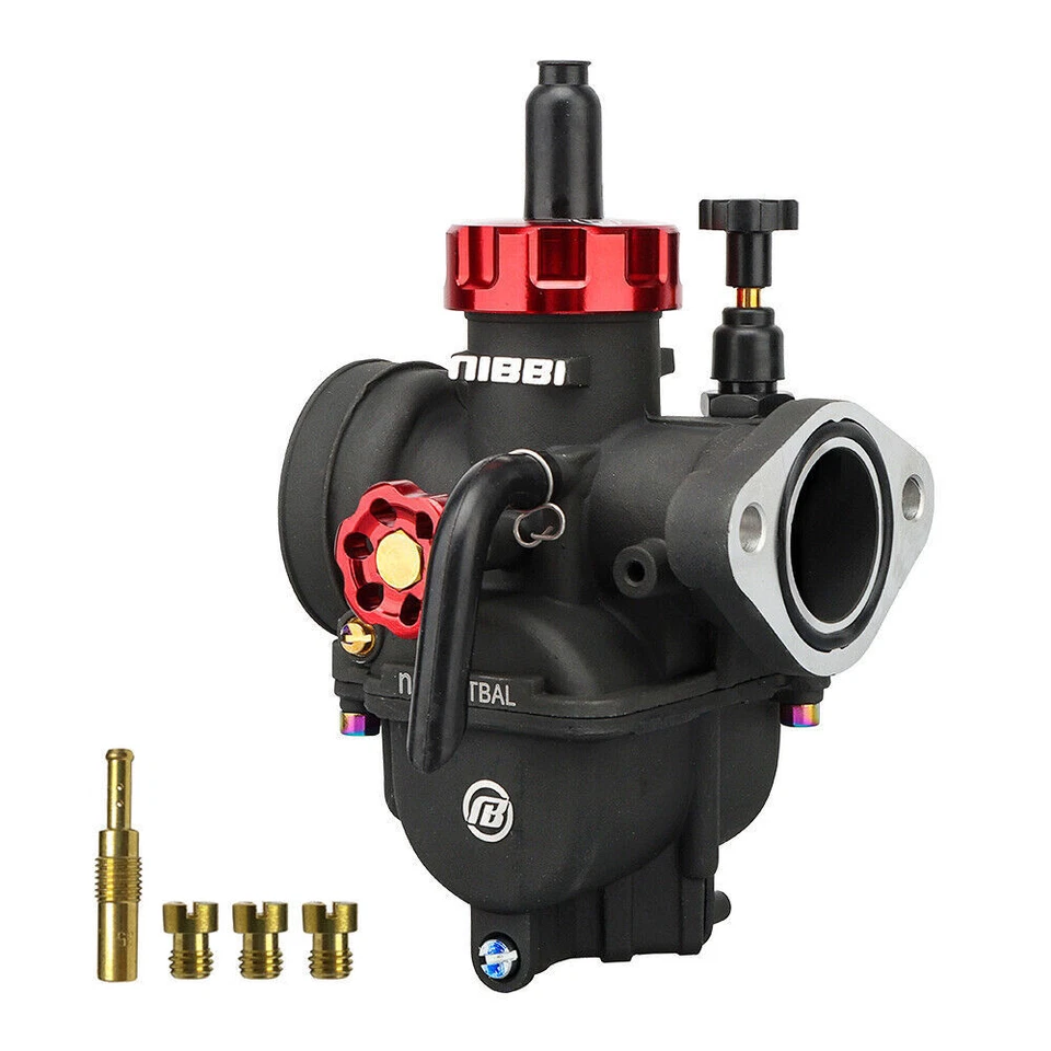 Carburador NIBBI PE 19mm para DS80 CRF125F KLX110 SR125 DR100 BULL PREDATOR 125 Foto 2 de 4