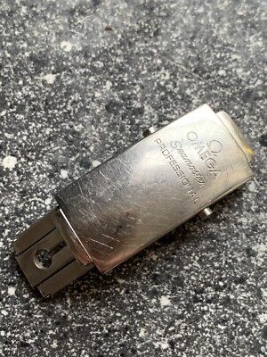 Genuine SS Omega Seamaster Professional 1502/824 Folding Clasp