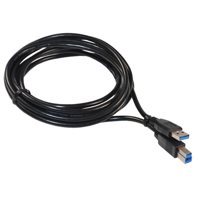 HQRP USB 3.0 Kabel 6ft/10ft USB A-Stecker zu USB B-Stecker für ZWO ASI