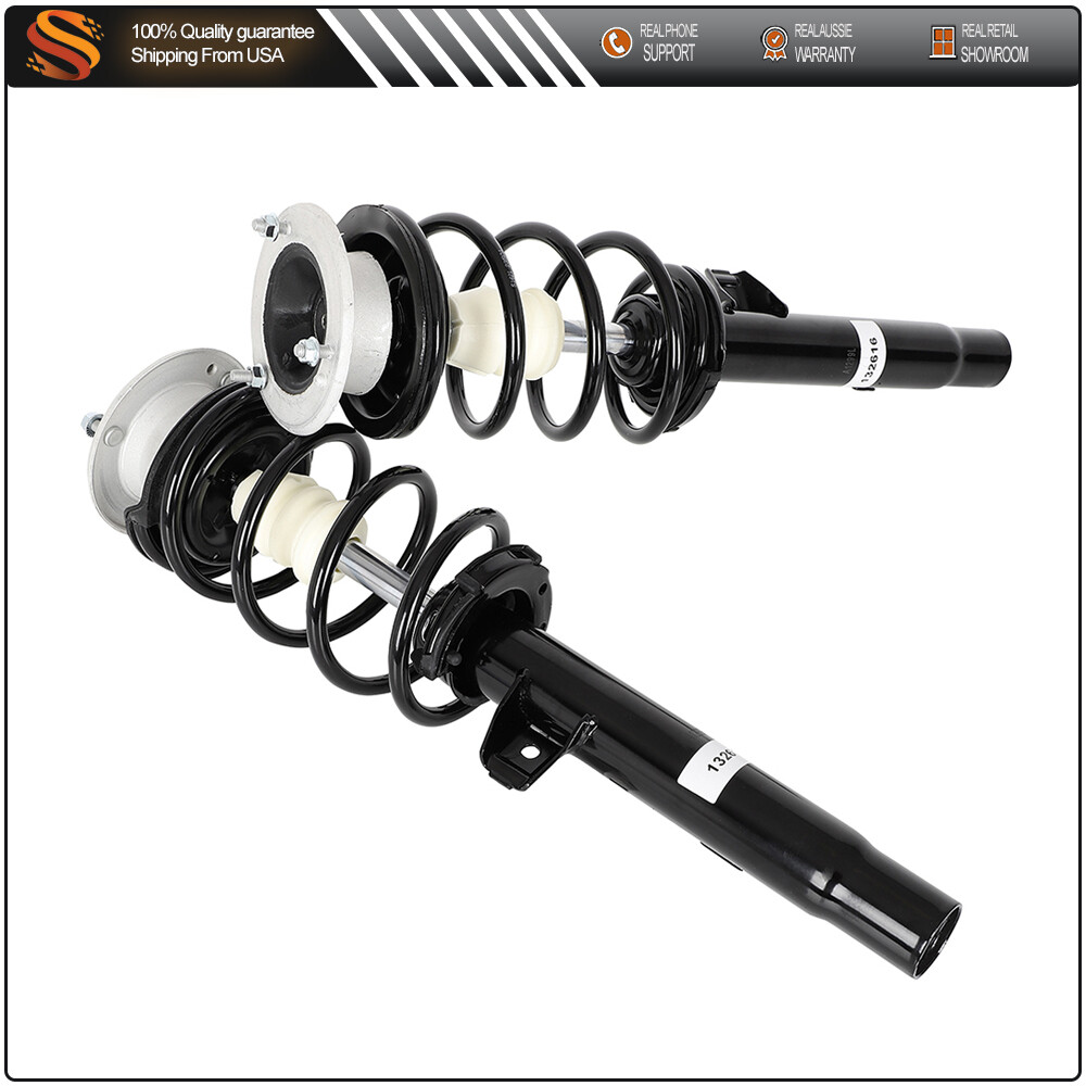 Complete Front Pair Struts w/ Springs Mounts For BMW 2006 325i 2008-2011 135i