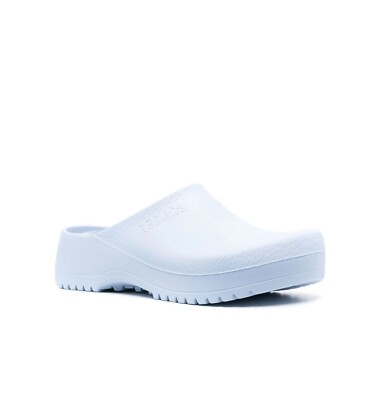 NEW Birkenstock Super-Birki Shearling Dusty Blue Clog SlipOn Nurse  Healthcare