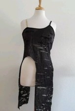 Wolff Fording  Company Women's Purple Dance Top Costume Sz S