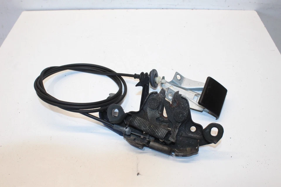 1997 - 2004 INFINITI QX4 HOOD LOCK LATCH & REALEASE HANDLE OEM - Image 2 of 4