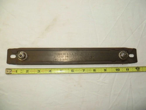 Chromalox Strip Heater 12" 240 Volts, 1 Phase, 250 Watts Model S-1202 New T36A