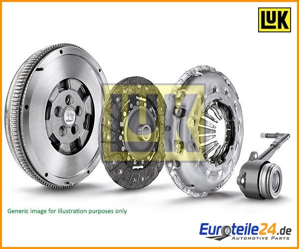 Kupplungssatz Luk Repset Dmf Luk 600020100 FüR Vw Amarok-image