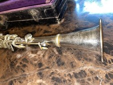 Vintage MADELON Bb Clarinet Metal with original protective Case PLAYS