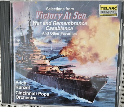 Victory at Sea by Erich Kunzel (CD, 1990 Telarc CD-80175)