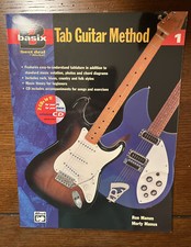 Basix Tab Guitar Method, Ron Manus, Morty Manus, Cd Not Included