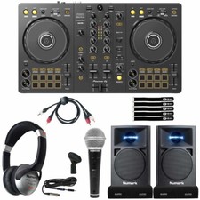 Pioneer Ddj-flx4 2-channel Serato Lite Rekordbox Dj Controller W Speakers & Mic