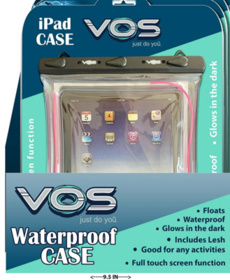 VOS Protective Waterproof IPAD/Tablet Case with lanyard