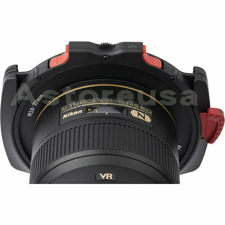 Haida M10 Filter Holder Kit w/77mm Adapter & CPL + Red Diamond ND1000 10 Stops - Image 4 of 4