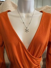 snowflake necklace