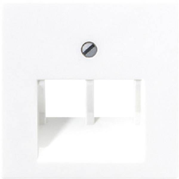 Jung placca di copertura presa uae-iae-isdn a 500 as bianco alpino