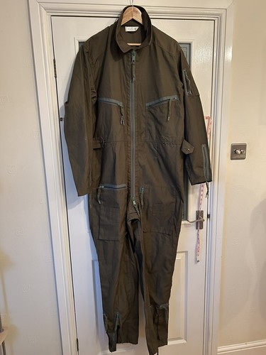 Aircrew Coverall German O/B 54C Jumpsuit Green 6643/473 Flieger Combination