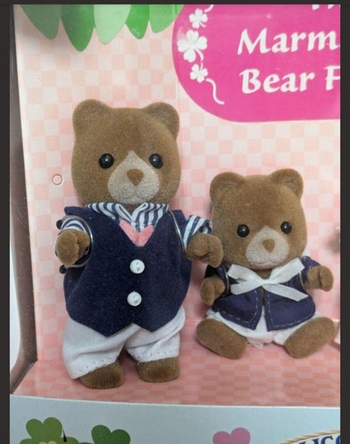 Calico Critters Marmalade Bear Family Sylvanian Families US version Epoch 2006 - Picture 2 of 7